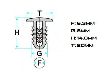 Button (Various) 11122353 - AE CAR - 2