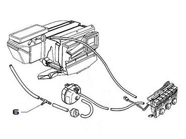 Vacuum Hose T Piece Integrale & Evolution - AE CAR - 3
