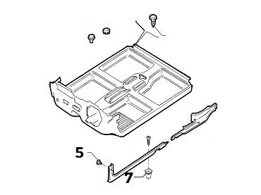 Clip (Interior Trim) Alfa Romeo 155 Q4 - AE CAR - 2