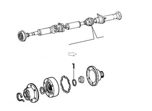 Lock Ring Prop Shaft Joint | Alfa Romeo 155 Q4