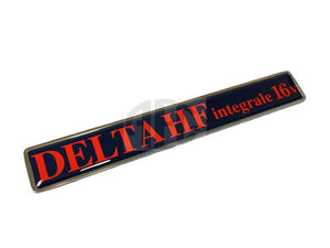 Delta HF Integrale 16V Tailgate Badge