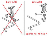 Bush Rear Anti-Roll Bar Inner | Delta HF