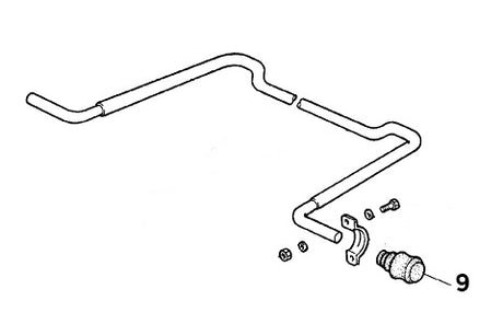 Bush Rear Anti-Roll Bar Outer | Delta HF
