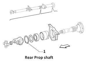 Lock Ring Drive Shaft & Prop Shaft | Integrale