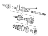Outer Axle C.V. Boot | Integrale