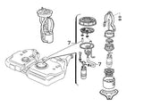 Fuel Hose In-Tank Pump | Alfa Romeo 155 Q4