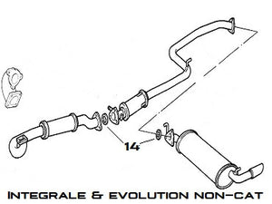 Exhaust Seal Integrale & Evolution - AE CAR - 3