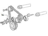 Lock Ring Tensioner Bearing Balance Belt | Integrale