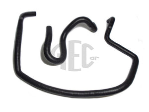 Silicone power steering hose set for Lancia Delta HF Integrale (1987-1991) O.E. Part Number: 82451025, 82451026. In diagram image no: 22 & 23. Polyester reinforced 3 ply (4,5 mm wall) silicone hose. O.E. black finish oil-resistant silicone hoses.