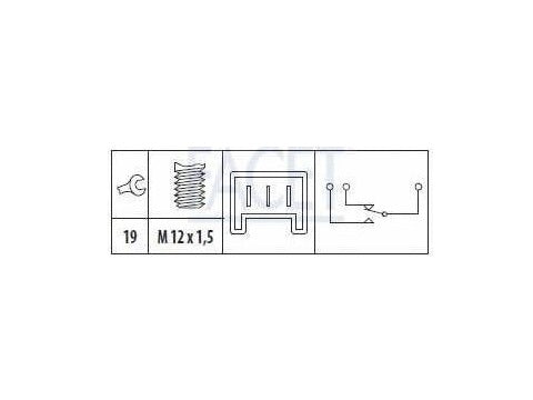 Brake Light Switch 3 Pin | Delta HF