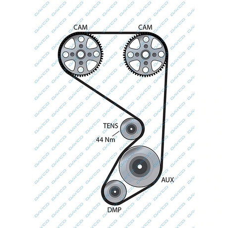 Cam Belt | Fiat Lancia 1600 TC 143 x 19,0mm