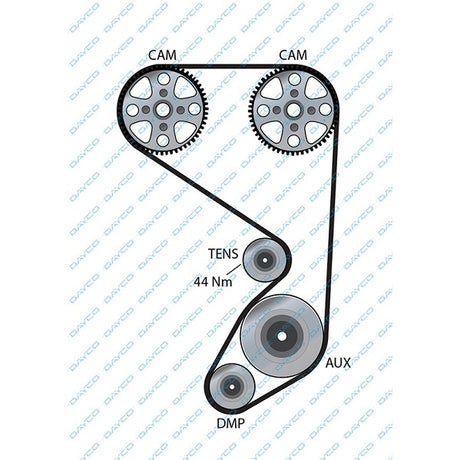 Cam Belt | Fiat Lancia TC 144 x 19,0mm