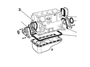 Auxiliary Shaft Gasket | Fiat Lancia Twin Cam