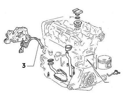 Front Crankshaft Gasket | Integrale