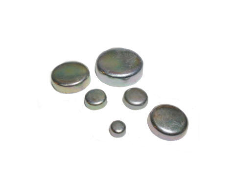 Engine core plugs for Alfa Romeo 155 Q4, Lancia Delta HF 1600, Fiat & Lancia Twin Cam. Available sizes 10mm, 16mm, 18mm, 25mm, 30mm, 40mm.
