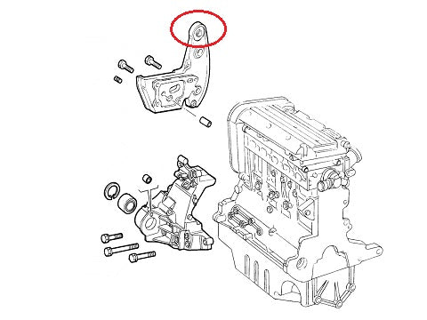 Alloy Engine Mount Bush | Fiat Coupe 20V Turbo