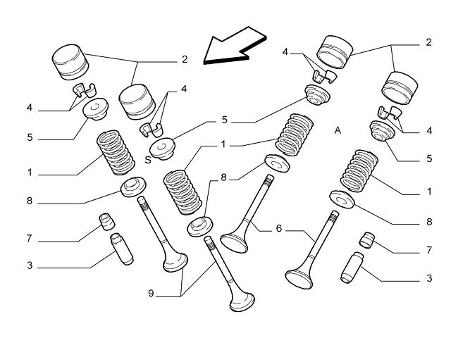 Valve Collet | Abarth Punto