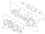 Bearing Gearbox Primary & Secondary Shaft Rear | Abarth 500 595
