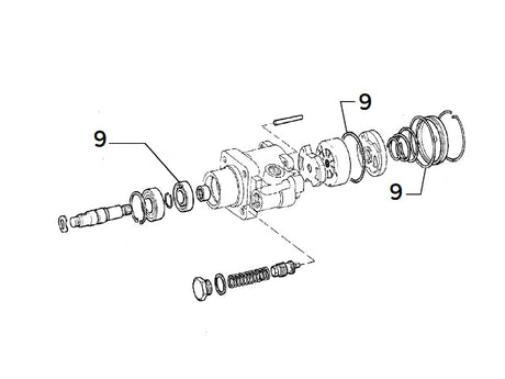 Seal Kit ZF Power Steering Pump | Integrale
