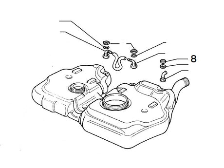 Nut Fuel Tank Breather | Integrale