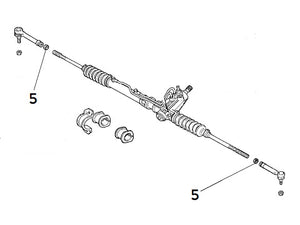 Steering Rack End Nut M14 x 1.5mm | Delta HF