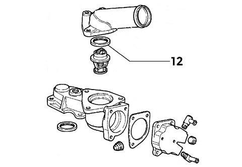 Thermostat Seal Gasket | Delta HF