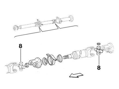 Prop Shaft U-Joint | Integrale