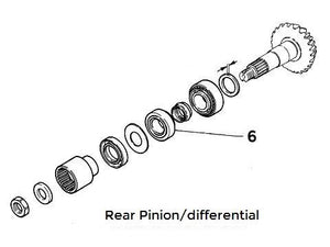 Bearing Pinion Front/Rear Differential | Alfa Romeo 155 Q4