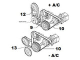Auxiliary Belt Alfa Romeo 155 Q4 - AE CAR - 2